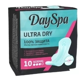 Прокладки Day Spa Ulltra Dry Normal 10 шт (24)